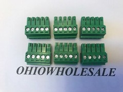 5 pin-3.5mm Phoenix Contact Connector Screw Terminal Block-Phoenix Plug Lot of 6