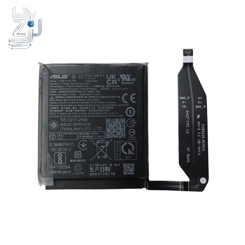 3.89V 4150MAH Battery for Asus Zenfone 9 ZS696KS C11P2102 Fast Delivery New 1PCS