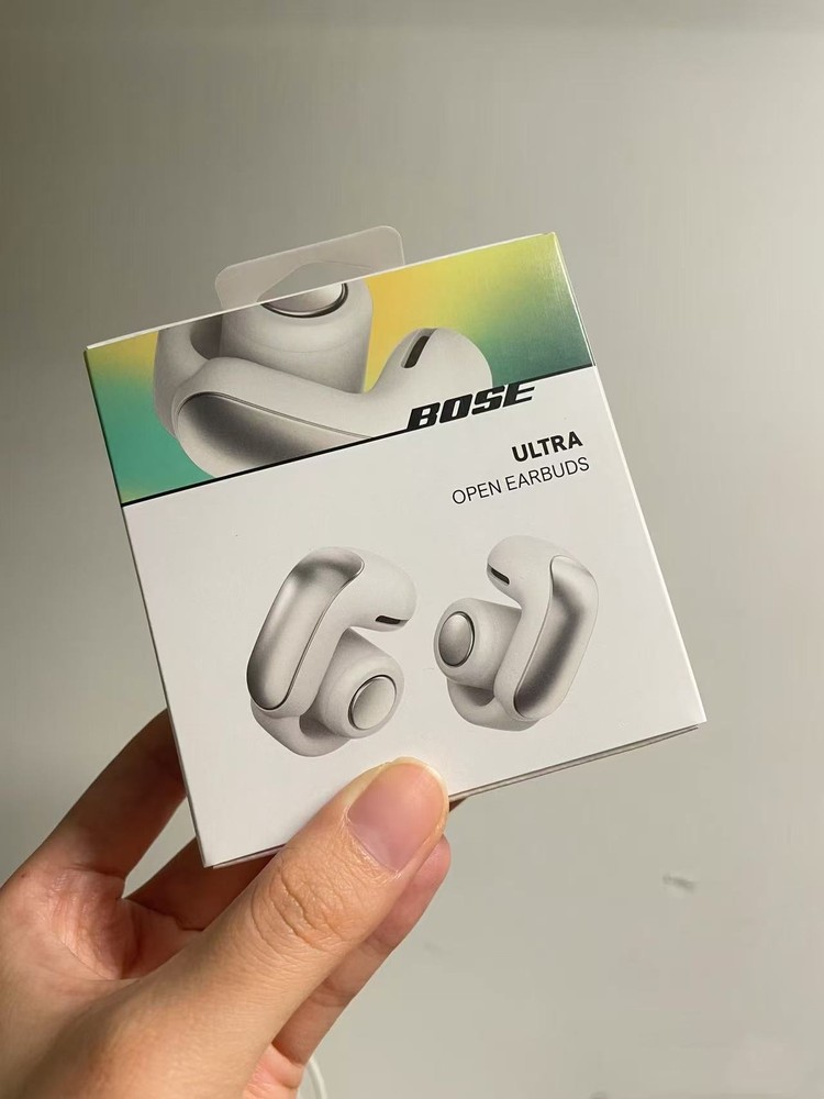 White Bose Ultra Open Ear Clip Earbuds | Brand New & Sealed Open-ear Comfort Fit