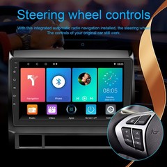 Apple Carplay For Toyota Tacoma 2005-2013 Android 15 Car Stereo Radio navigation