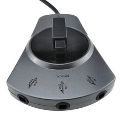SPDIF Toslink 3 Output Selector Digital Audio Optic Fiber Splitter Manual Switch