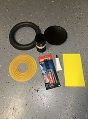 10W7 / 10W7AE Recone Repair Kit Single 3 Ohm