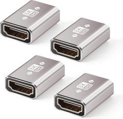 HDMI Coupler 8K@60Hz Female to Female Adapter 2.1 Connector 3D 4K@120Hz Extender