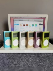 Apple iPod Mini 2st Gen 4GB 6GB 8GB 128GB 256GB SSD Modded New Battery