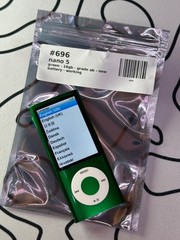 Apple iPod Nano 5th Generation 16GB – Green – New Battery – Grade AB