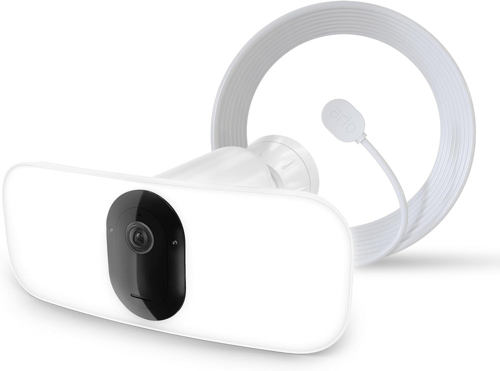 Arlo Wired Floodlight Camera | Home Security Camera with 2K Video and HDR | 2000