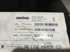 WePresent WiPG-2000S Wireless Interactive Presentation System Missing Antennas