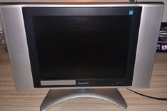 Sharp LC-15SH6U SD 480i 480P Retro Games LCD TV – Works Great No Remote