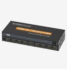 HDMI 4K Splitter 1×8 Out 3D Ultra HD 4K x 2K HDMI 8 Ports Splitter – Nowbotuch