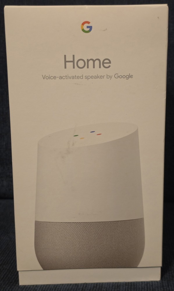 Google Home • Voice Activated Smart Speaker • GA3A00417A14 • New • iOS & Android