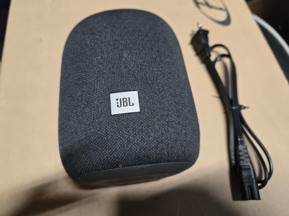 JBL Link Music Smart Wi-Fi & Bluetooth Speaker Google Assistant – Excellent