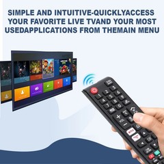 NEW Universal Remote Control for ALL Samsung LCD LED HDTV Smart TVs BN59-01199F
