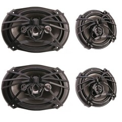 500W Front 6×9″ & 300W Rear 6.5″ Speaker Upgrade kit for 2014-2023 Silverado