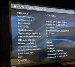 TiVo Mini Vox TCDA95000 4K UHD Remote Power Cord. Lifetime Service