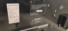 Sony CDP-CX335 CD Changer 300-Disc Black Refurbished w/Remote One Year Warranty