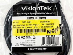 VisionTek Ultra High Speed HDMI 2.1 Cable – 48Gbps [M/M] (901462)