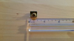 10pcs 5mm Amplifier Terminal Screws Square Washer POWER GROUND SPEAKER Amp Screw