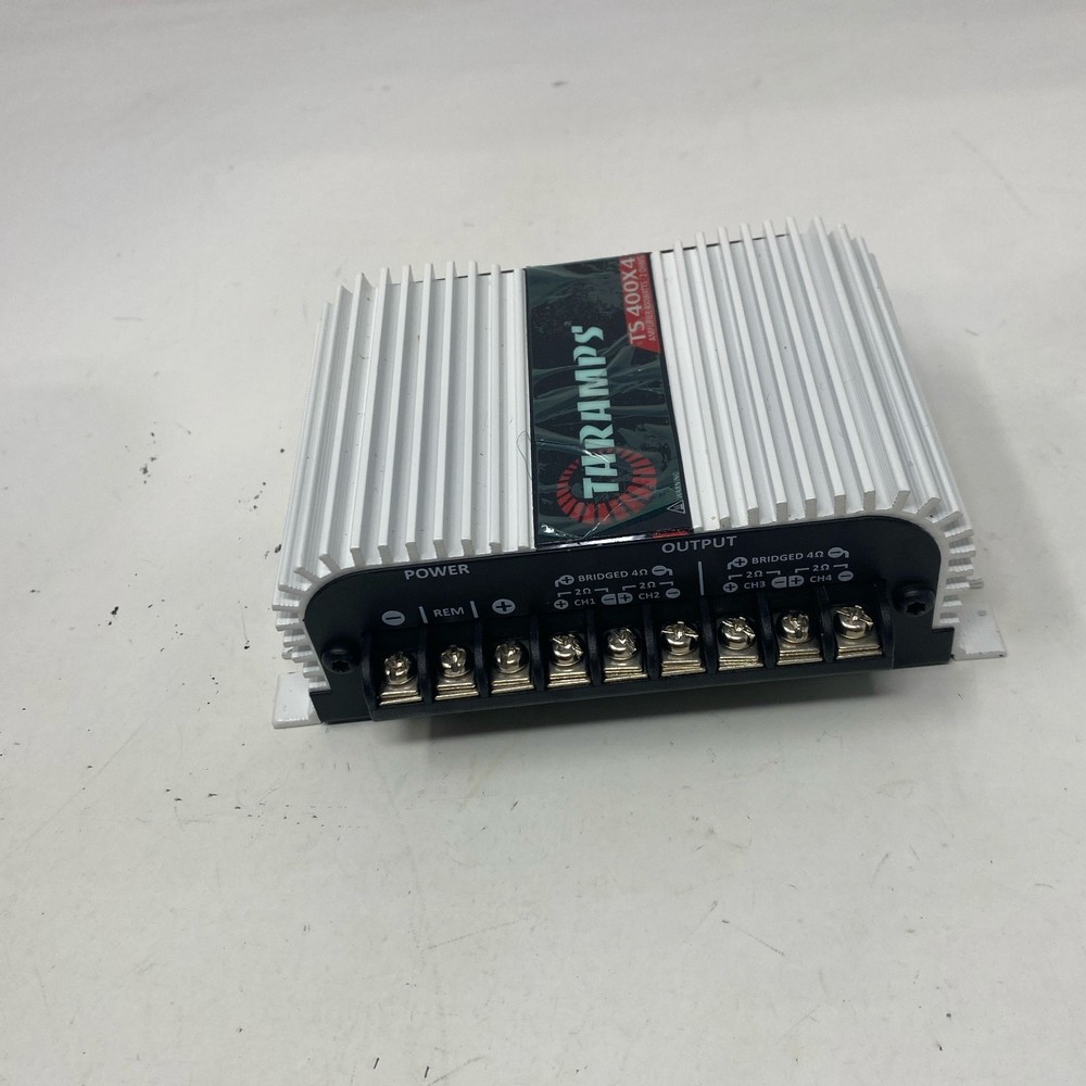 Taramps TS 400×4 V2 4-Channel Car Amp 400W RMS Silver/Black Small