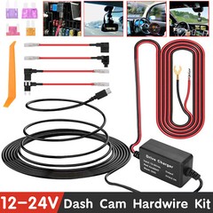 Universal Dash Cam Hardwire Kit Mini Type C Hard Wire Cable Fuse for Car SUV DVR