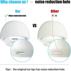 Replacement 3 Pairs Silicone Ear Tips Earbuds covers for Apple AirPods Pro S/M/L