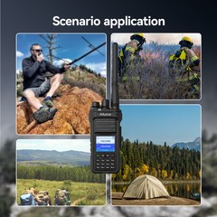 Ailunce HA1UV Dual Band Ham Handheld Radio Transceiver NOAA Waterproof Outdoor