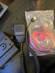 Motorola Radius CM200 VHF Mic and Cable Full Kit AAM50KQC9AA1AN READ DESCRIPTION