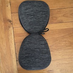 Focal Gray Headset Case for Focal Bathys,Zipper ClosureProtective Carrying Pouch