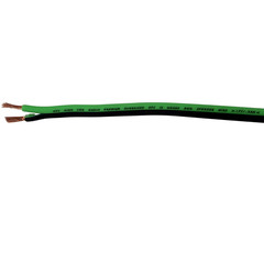 25′ feet OFC TRUE 12 Gauge AWG GREEN/BK Oxygen Free Speaker Wire Car Home Audio