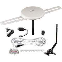 Five Star HDTV Antenna – 360° Omnidirectional Standard Kit Plus J Pole