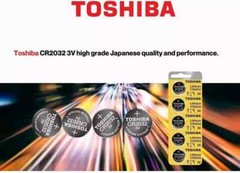Lot x 100 Toshiba CR2032 Fresh Date Stock CR2032 2032 Lithium 3V New Batteries