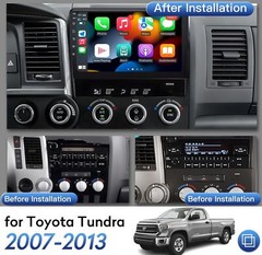 Android 15 Carplay Car Stereo Radio GPS NAVI 4+64GB For Toyota Tundra 2007-2013