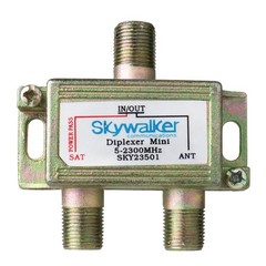 5-2300MHz Mini Diplexer for Off-Air & Satellite Signals (Dish Pro Plus Compat…