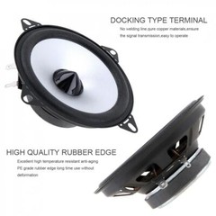 4 Inch 2-Way 60W Coaxial Vehicle Door Speakers, Full Range, 100Hz-20Khz, 4 ohm