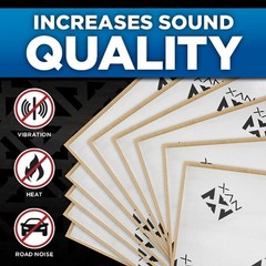 NVX UNIFRING Universal Baffles & Sound Damping Vehicle Kit