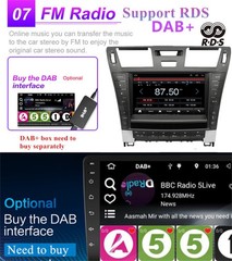9” Android 15 Stereo Radio 4+64GB GPS For Lexus LS460 LS460L LS600 2006-2012
