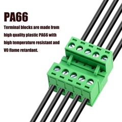 10 PCS 5 Pin 5.08mm Pitch Pluggable Screw Terminal Block Phoenix Connector