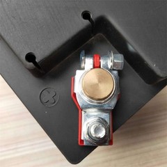 2 Car Battery Terminal Connector Top Post Positive Negative Heavy Duty Universal