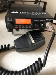 MIDLAND 77-113 120 CHANNEL CB RADIO Weather Max II Transceiver