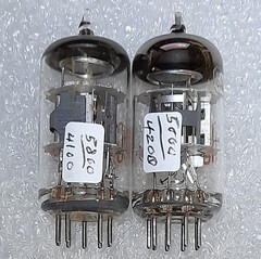 Pair 6AN8A RCA Vacuum Tubes, Triplett 3444 Tested – will combine shipping