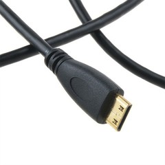 Mini HDMI to HDMI Cable Adapter Converter 4K High Speed HD HDMI A to Mini C 15FT