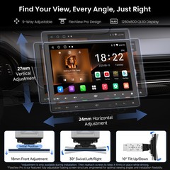 ATOTO 10.1″ 2G+32G Floating 1DIN Car Stereo Wireless CarPlay Android Auto 4G GPS