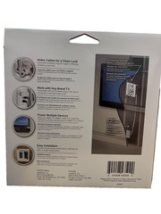 Legrand ON-Q HT2302K-WH In-Wall Power & Cable Management TV Connection Kit