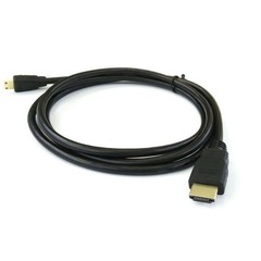 Mini HDMI to HDMI Cable Adapter Converter 4K High Speed HD HDMI A to Mini C 15FT