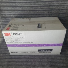 3M PPS,Series 2.0 Spray Cup System Kit, Micro, 3oz/90mL, 200 Micron Filter#26028