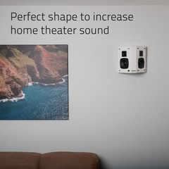 Fluance Elite 2-Way Bipolar Surround Sound Wide Dispersion Speakers