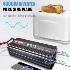 4000W RV LCD USB Inversores de corriente para coche CC 24V a CA 110V Barco