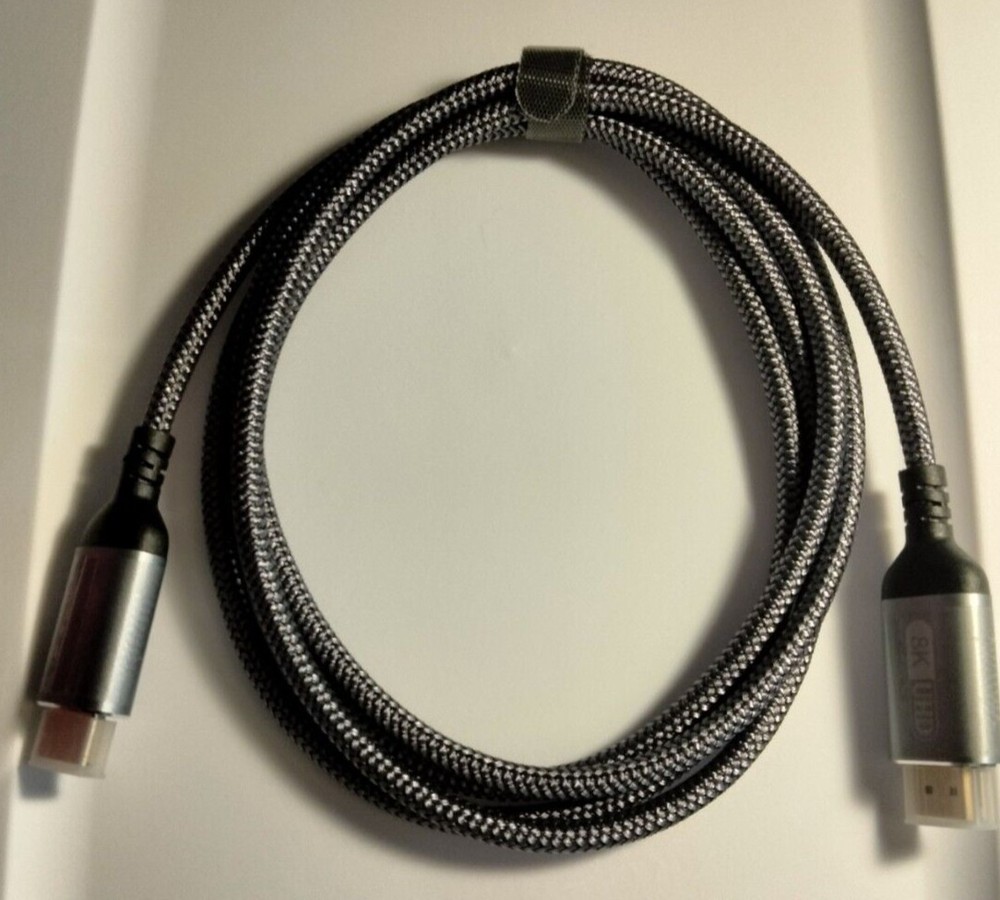 8K HDMI 2.1 UHD Cable HDTV 3D 2160P HDR 120Hz 48Gbps Dolby HDCP 2.2 RGB 4:4:4 2