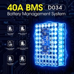 Ebike Battery 36V 48V 52V 60V 72V 40Ah 30Ah Lithium for 0-5000W Motor Waterproof