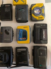Huge Lot of Sony Walkman for Parts/Repair Cassette Players Recorders