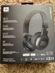 JBL Live 675NC Bluetooth Wireless Over-Ear Black Adaptive NC Spatial Sound